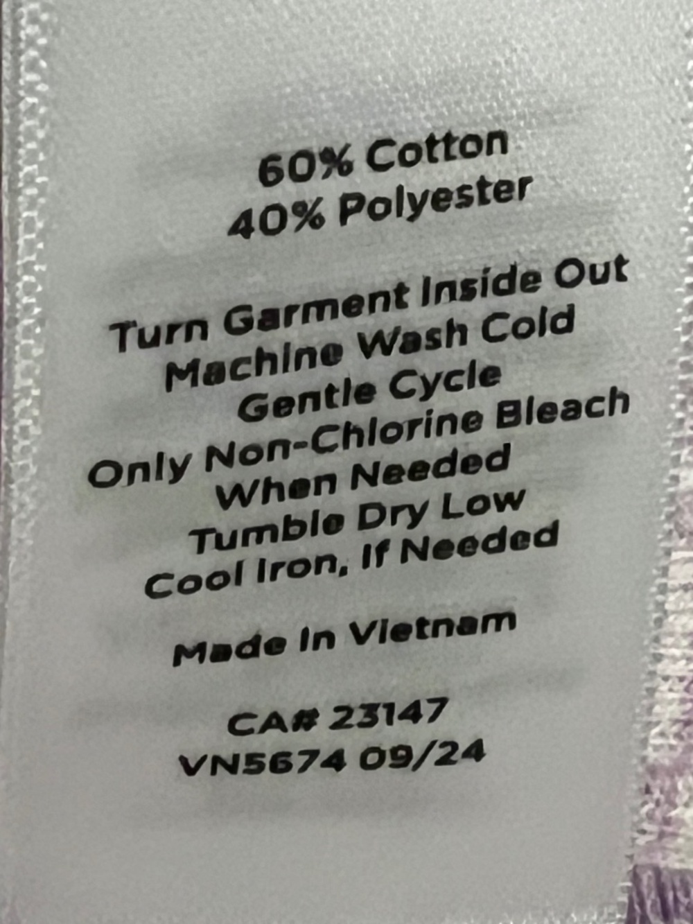 Talbots Ribbed Henley Tank - Space Dye MP - Picture 5 of 5